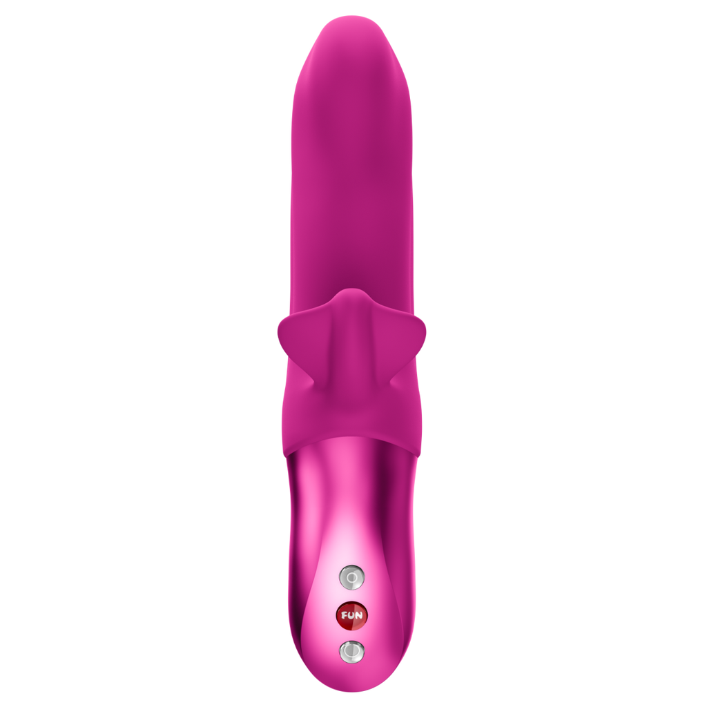 Fun Factory BI Stronic Fusion Thrusting Vibrator - Magenta