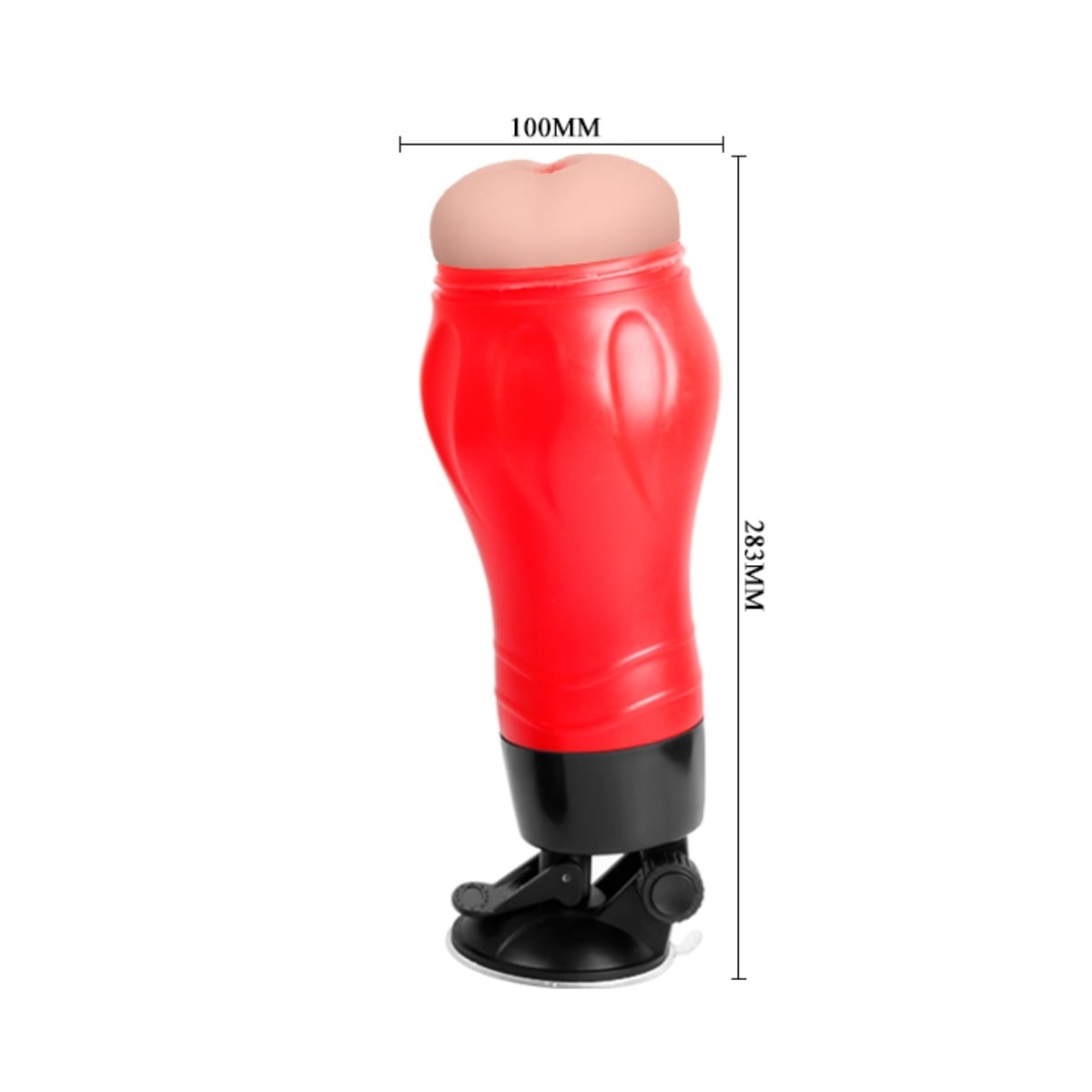 Crazy Bull Flora Suction Base Male Masturbator Vibrating Butt