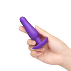 b-Vibe Butties Rookie Beginner Silicone Butt Plug Purple