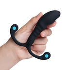 b-Vibe Apex Bend Ridged Silicone Prostate Massager
