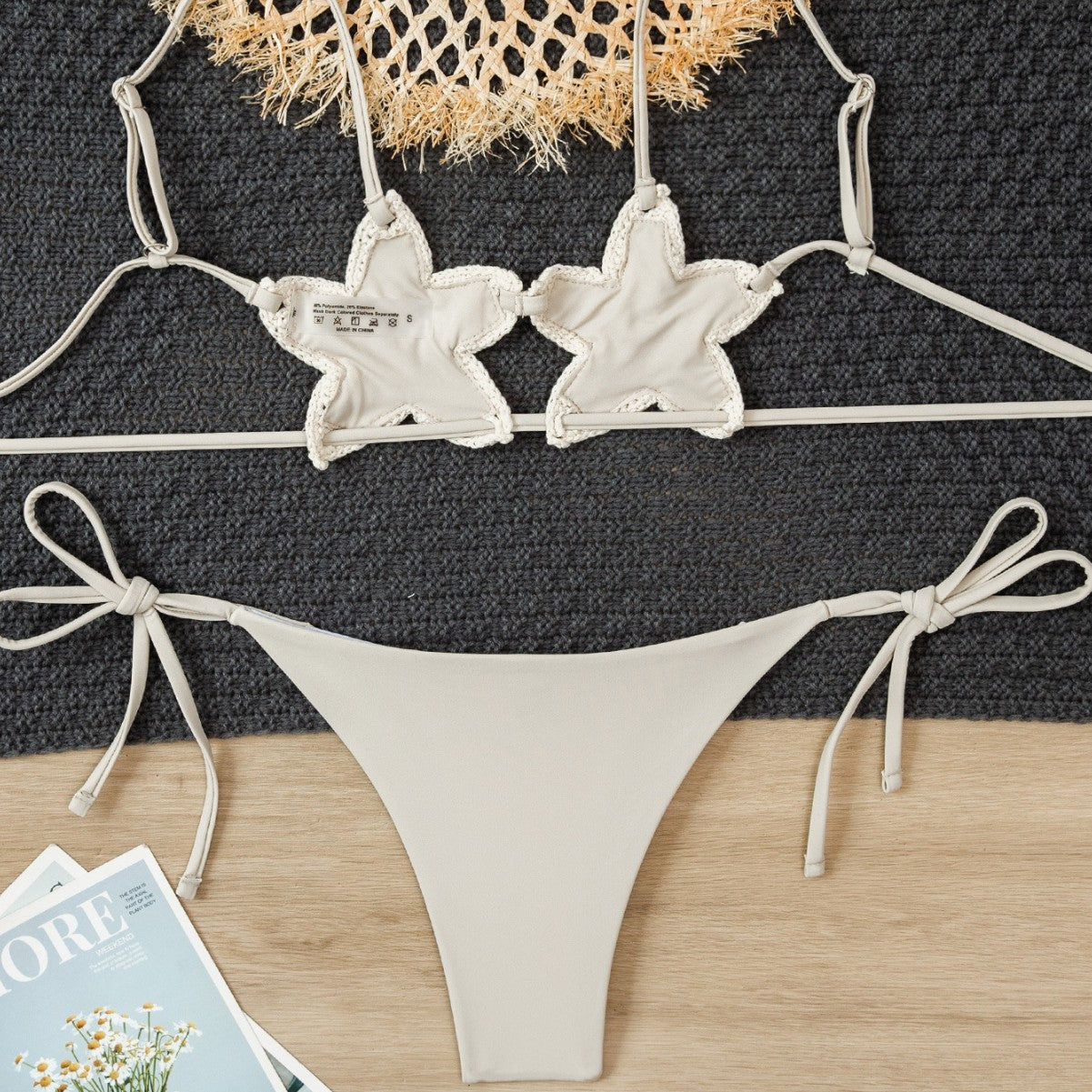 Lucifer Starfish Bikini Set – Luxury Beach Goddess Look UK Secondary image