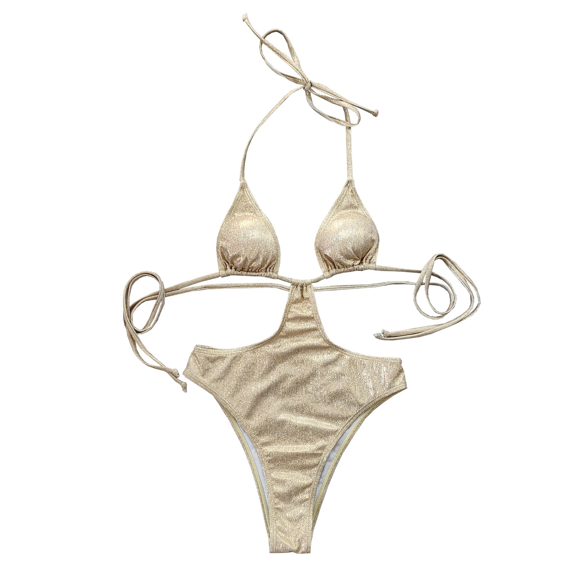 Lucifer - Sexy Cut-Out One Piece Bikini – Sheer Mesh Swimsuit UK