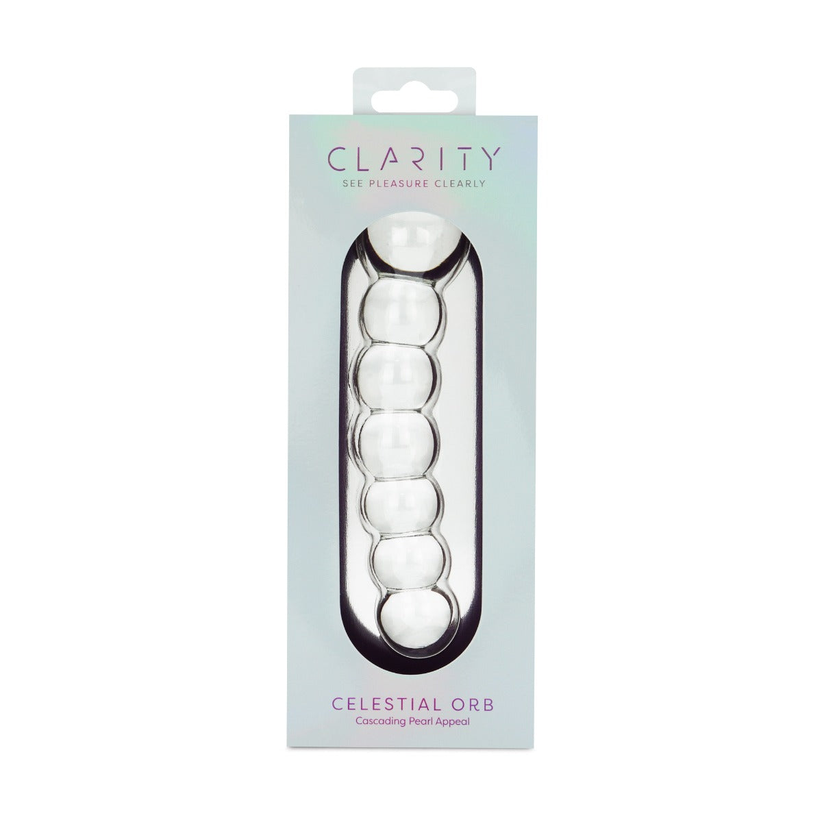 Clarity Glass Dildo - Celestial Orb Main image