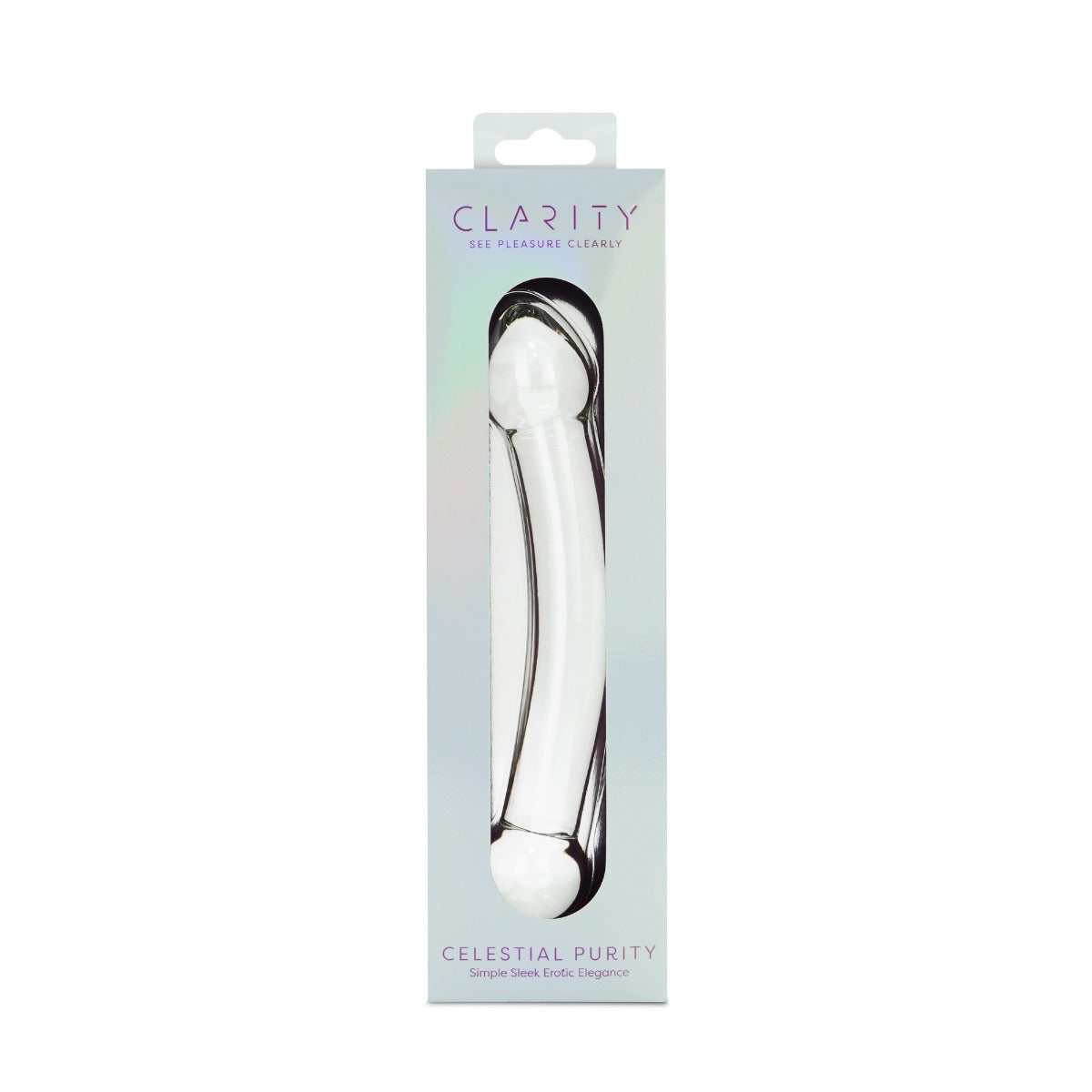 Clarity Glass Dildo - Celestial Purity Main image