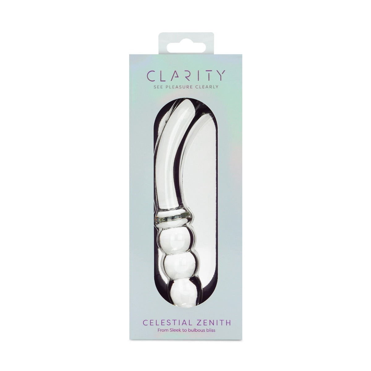 Clarity Glass Dildo - Celestial Zenith Main image