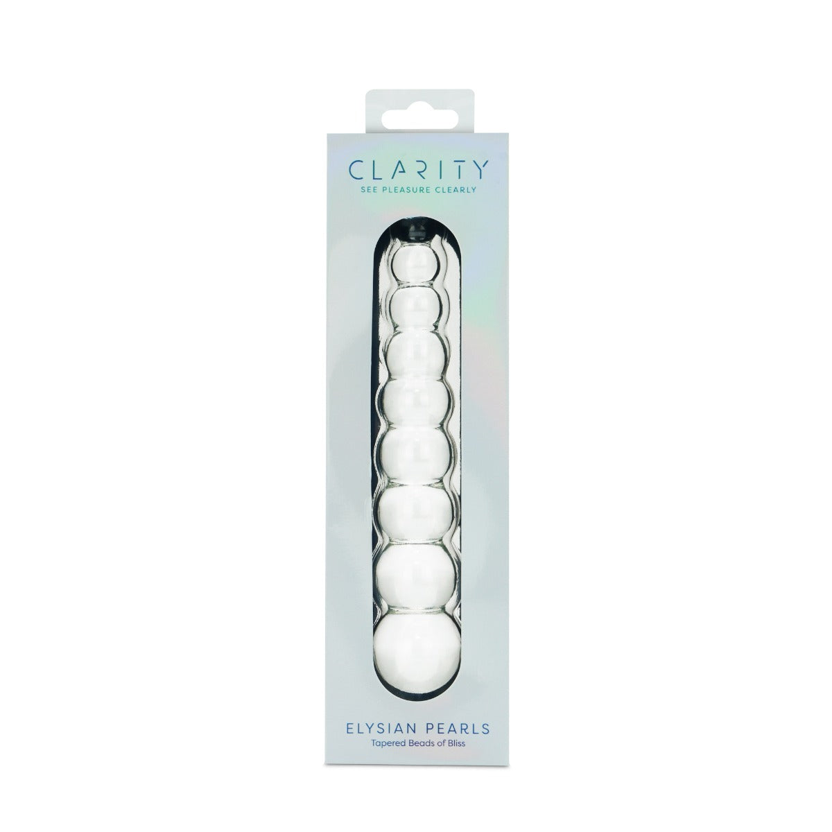 Clarity Glass Dildo - Elysian Pearls Main image
