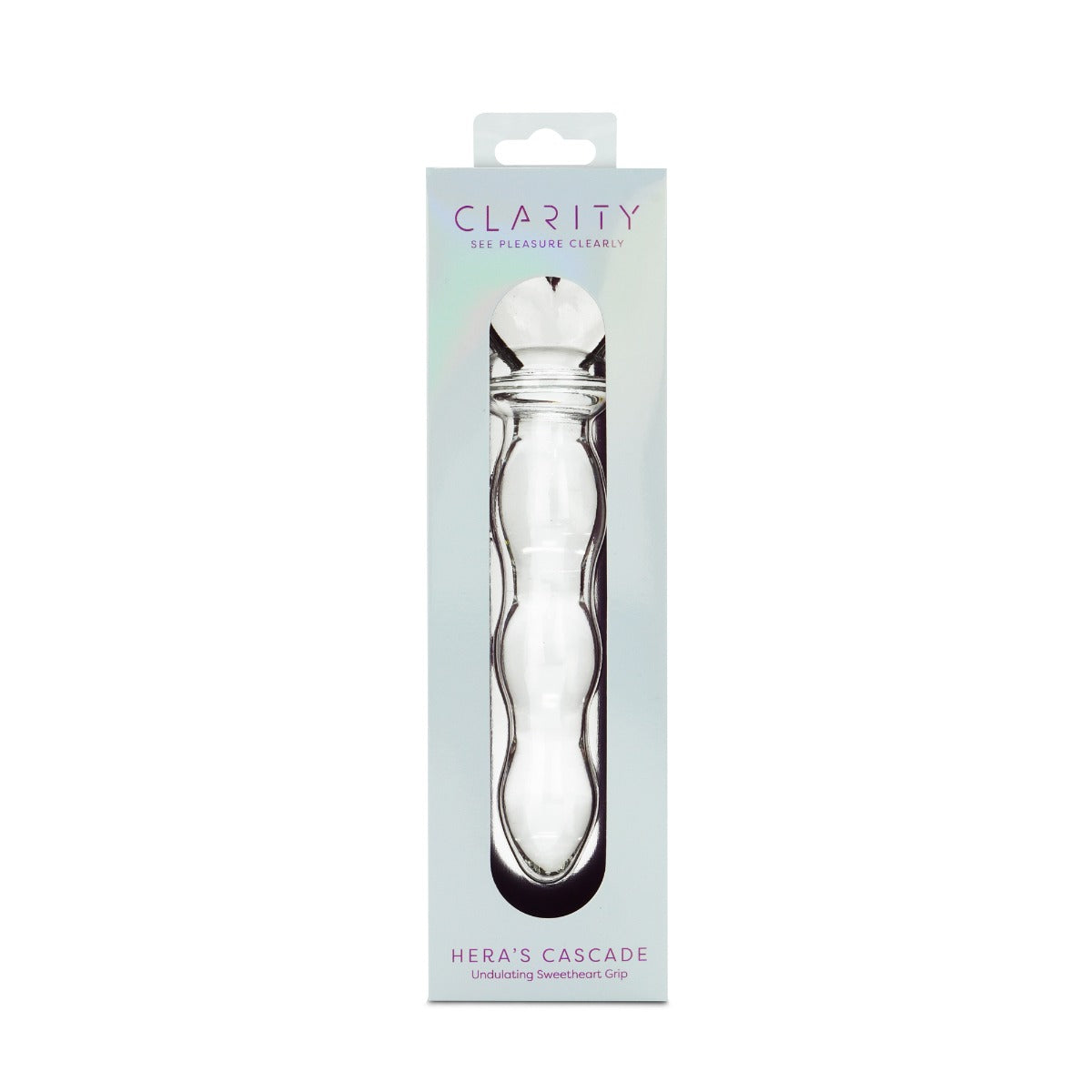 Clarity Glass Dildo - Hera's Cascade