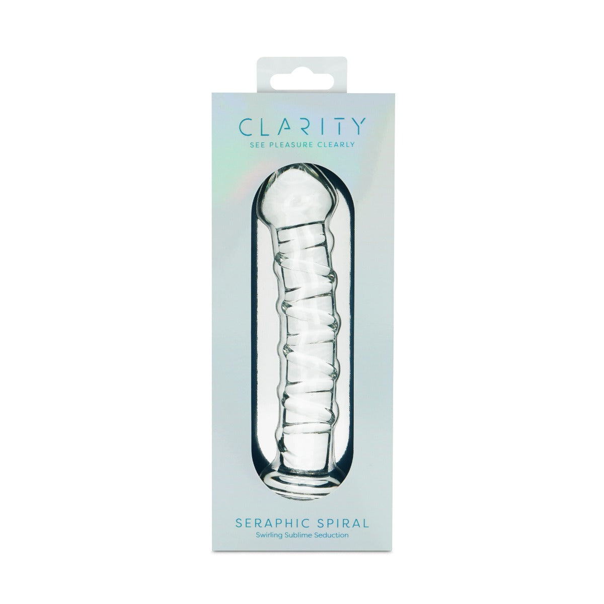 Clarity Glass Dildo - Seraphic Spiral