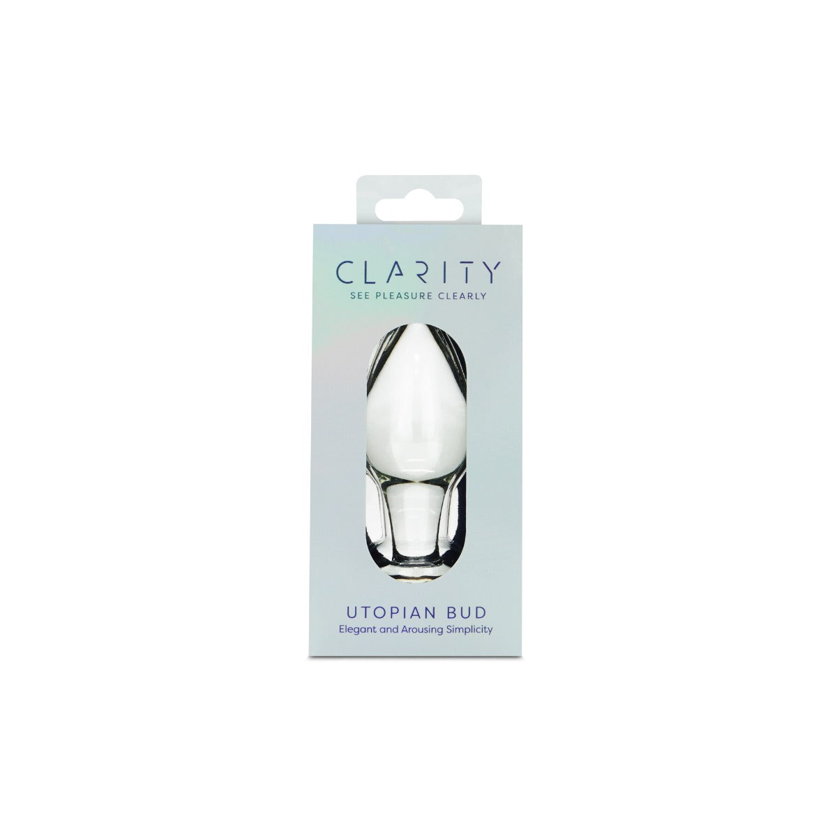 Clarity Glass Dildo - Utopian Bud
