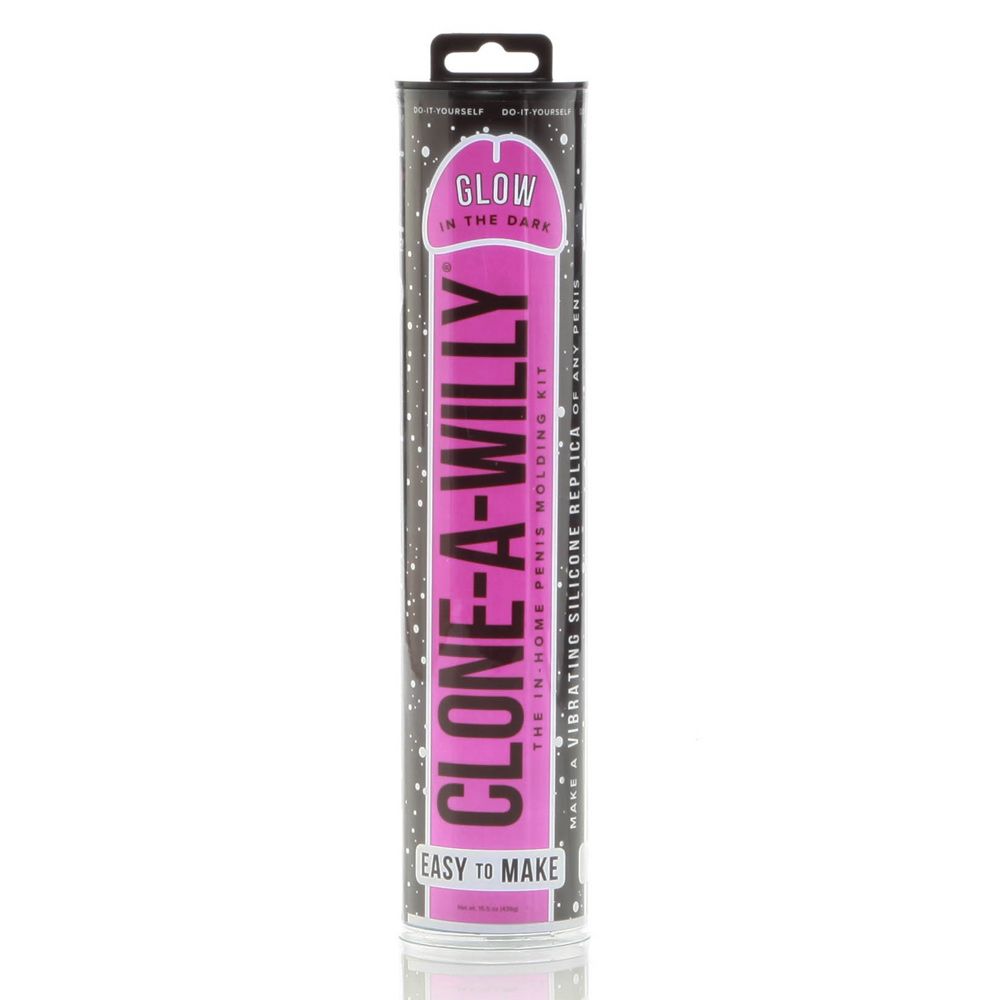 Clone A Willy Glow In The Dark Kit Hot Pink Secondary image