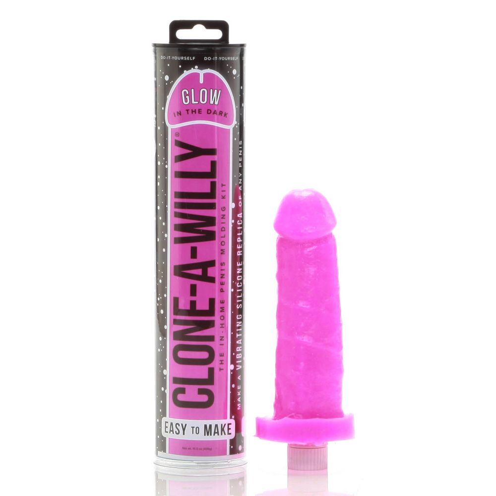 Clone A Willy Glow In The Dark Kit Hot Pink Main image