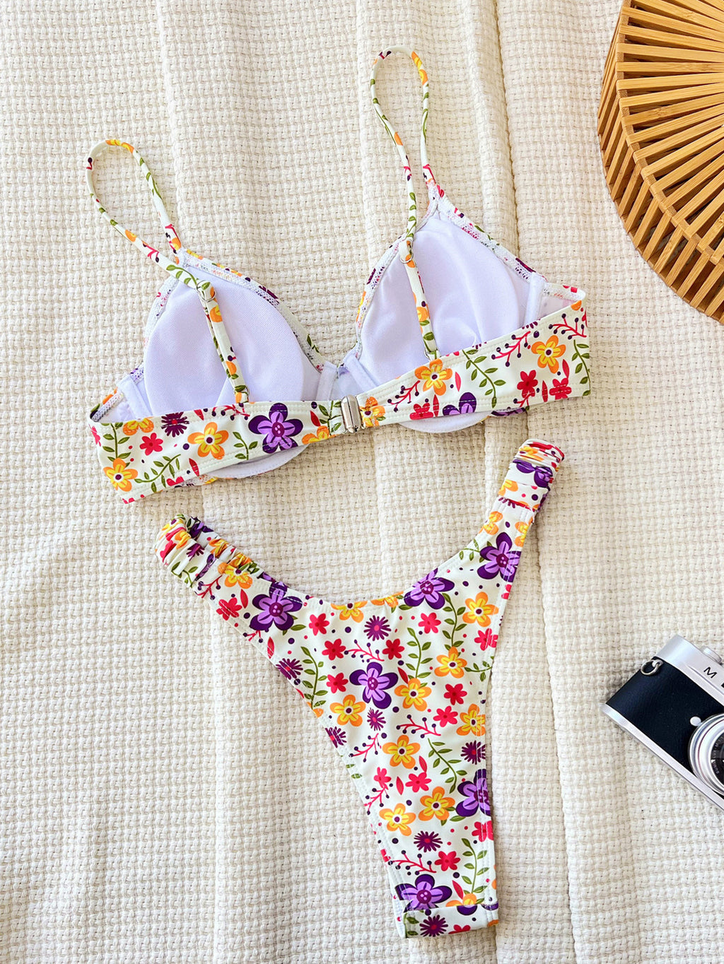 Lucifer Bloom Floral Bikini Set