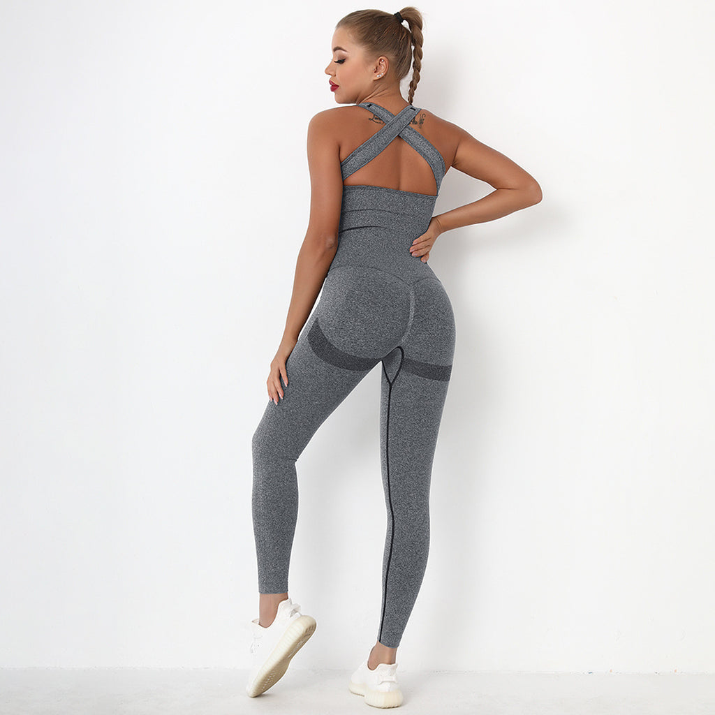 Lucifer - CrossFit Sculpt Jumpsuit – Seamless Activewear UK