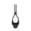 FORGE Vibrating Adjustable Lasso Silicone Cock Ring - Black