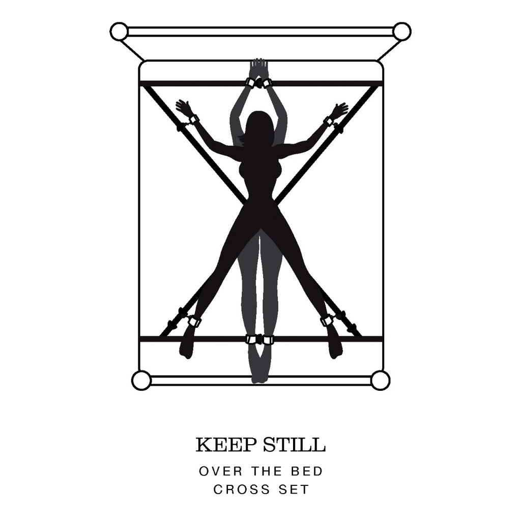 Fifty Shades of Grey Keep Still Over The Bed Cross Restraint
