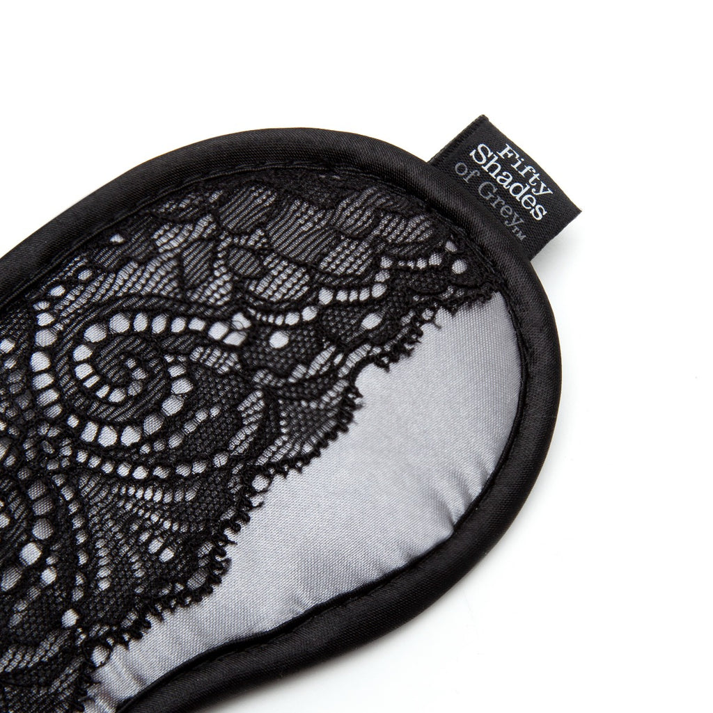 Fifty Shades of Grey Play Nice Satin and Lace Blindfold