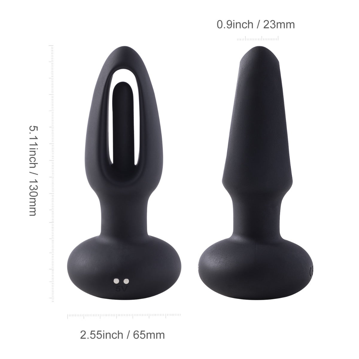 Honey Play Box Snuggy Tapping Prostate Massager - Black