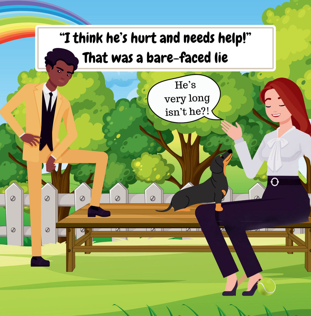I Trip Over My Wiener funny adult book inside page 2