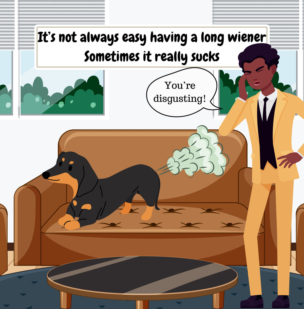 I Trip Over My Wiener funny adult book inside page 3