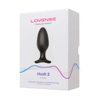 Lovense Hush 2 App-Controlled Butt Plug - 2.5 Inch