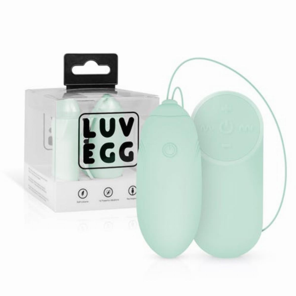 LUV EGG Vibrating Egg Green Secondary image