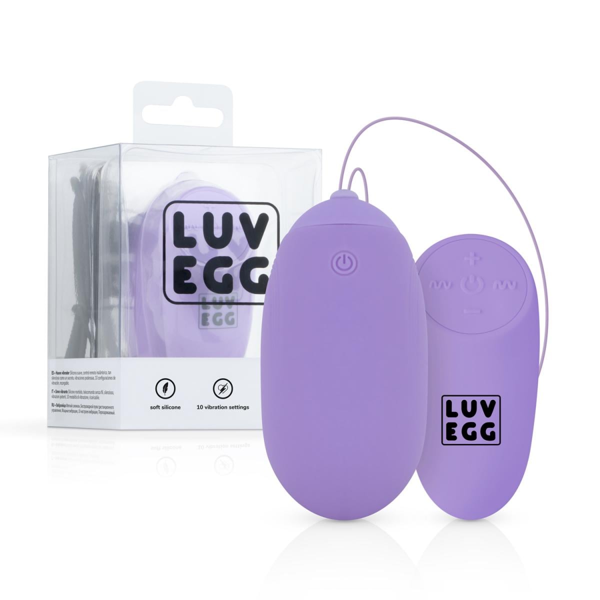 LUV EGG XL Vibrating Egg Purple Secondary image