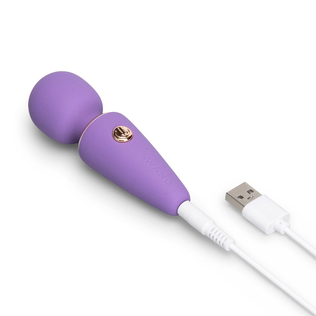 Le Wand Mini Micro Rechargeable Wand Violet