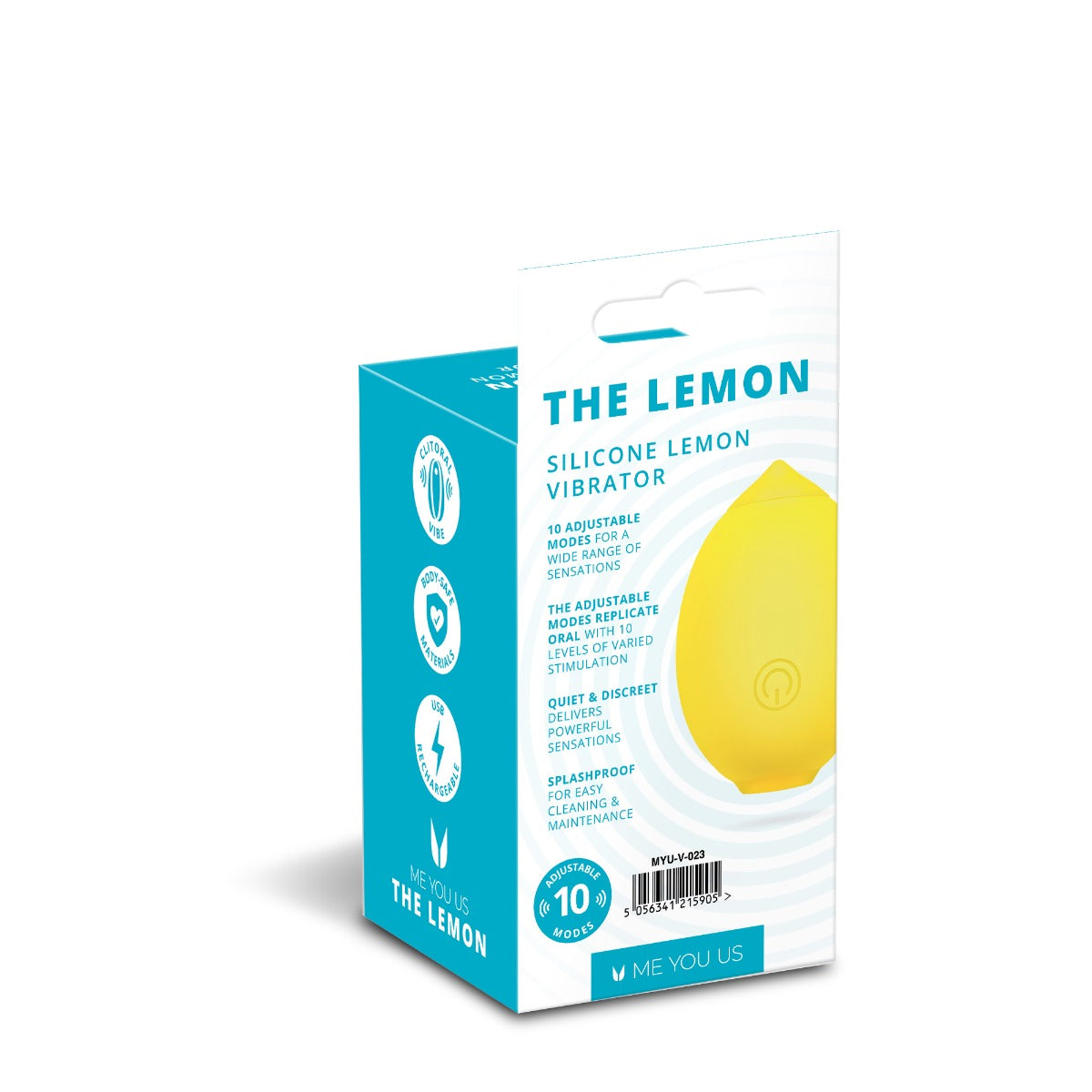 Me You Us The Lemon Clitoral Stimulator back view