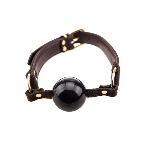 BOUND Nubuck Leather Solid Ball Gag Main image