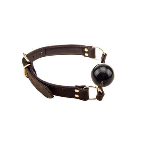 BOUND Nubuck Leather Solid Ball Gag Secondary image