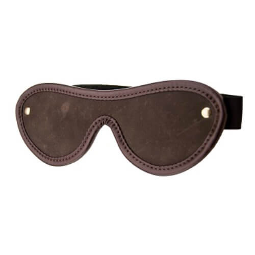 BOUND Nubuck Leather Blindfold Secondary image