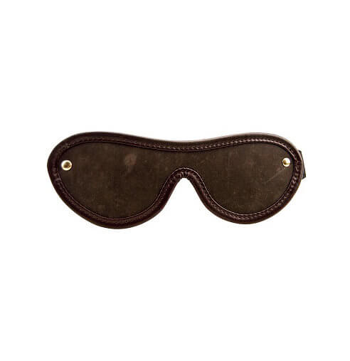 BOUND Nubuck Leather Blindfold Main image