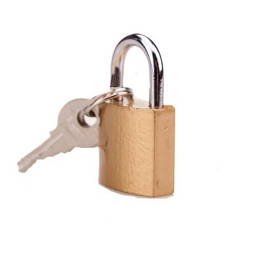 BOUND Padlock and Key Secondary image