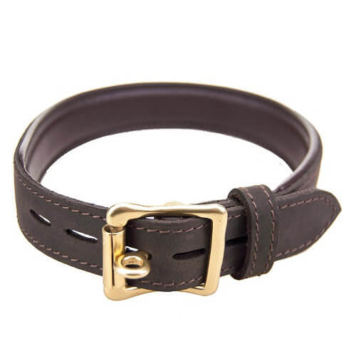 BOUND Nubuck Leather Choker with 'O' Ring Secondary image