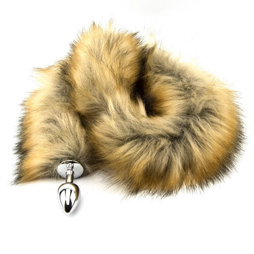 Furry Fantasy Red Fox Tail Butt Plug Secondary image