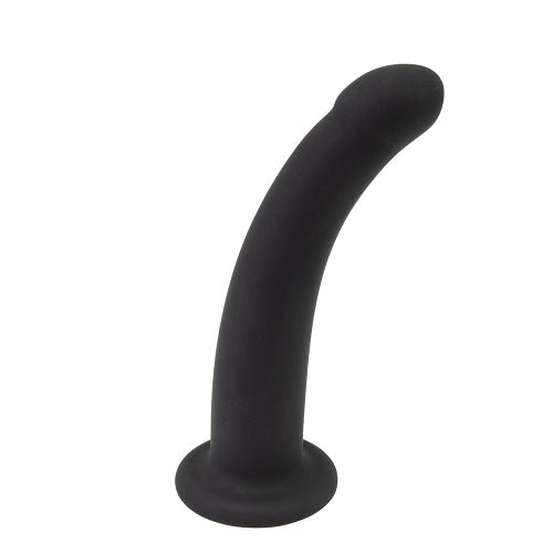 Loving Joy Curved 5 Inch Silicone Dildo with Suction Cup Main image