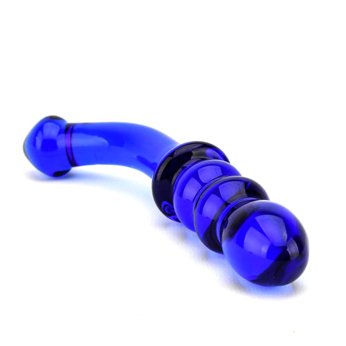spectrum-ribbed-g-spot-glass-dildo