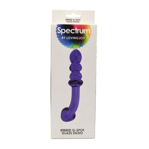 spectrum-ribbed-g-spot-glass-dildo