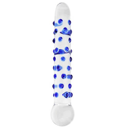 Spectrum Nubby Textured Glass Dildo Main image