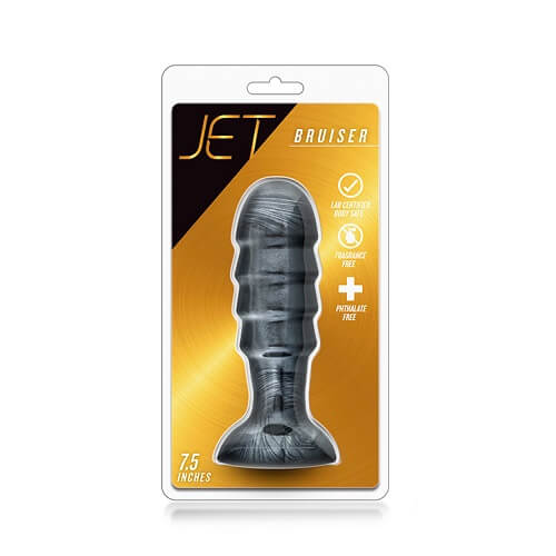 Jet Bruiser Large Ridged Butt Plug 7.5 Inches Secondary image