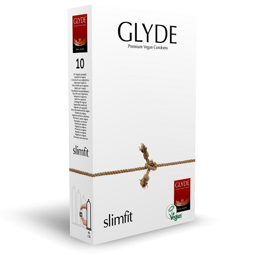 Glyde Ultra Slimfit Vegan Condoms 10 Pack Main image