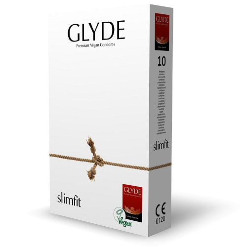 Glyde Ultra Slimfit Vegan Condoms 10 Pack Secondary image