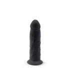 6-inch-realistic-silicone-dual-density-dildo-with-suction-cup-black