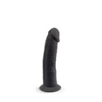 6-inch-realistic-silicone-dual-density-dildo-with-suction-cup-black