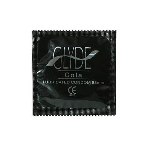 Glyde Ultra Cola Flavour Vegan Condoms 100 Bulk Pack Main image