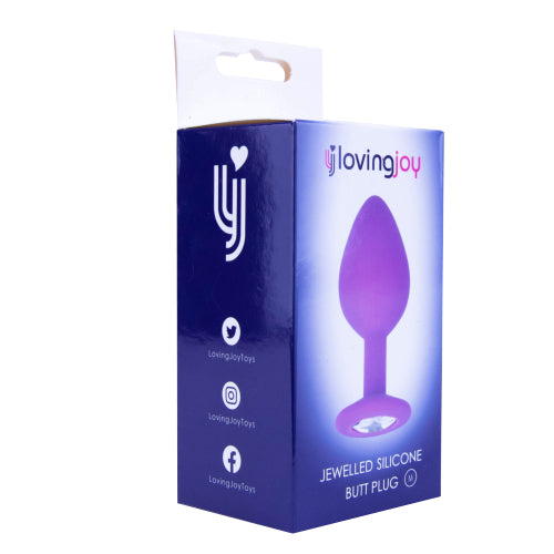 loving-joy-jewelled-silicone-butt-plug-purple-medium