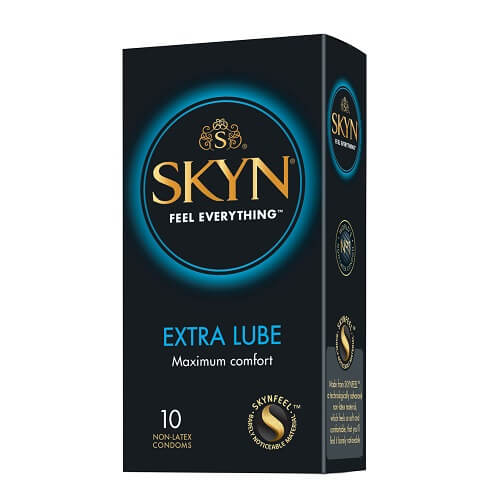 Mates SKYN Extra Lubricated Non Latex Condoms 10 Pack Main image