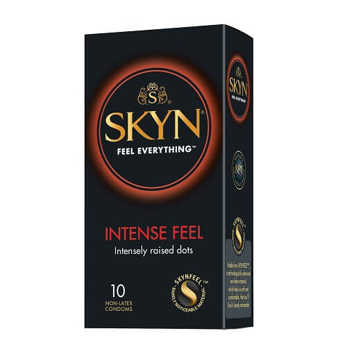 Mates SKYN Intense Feel Non Latex Condoms 10 Pack Main image