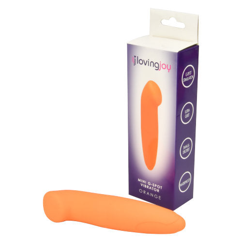 Loving Joy Mini G-Spot Vibrator Orange Secondary image