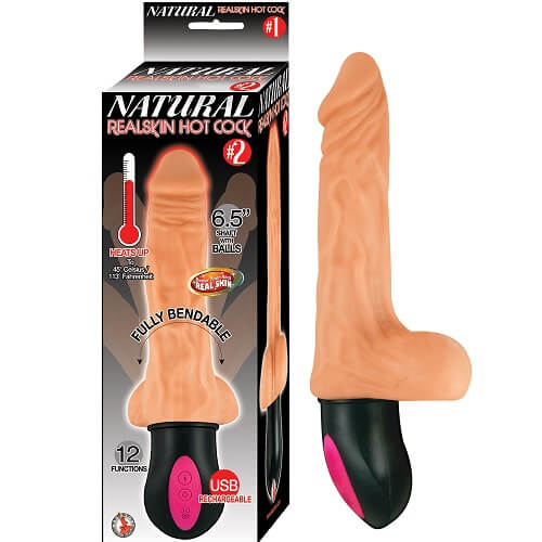 realistic-warming-6-5-inch-vibrating-dildo-with-balls-flesh Main image